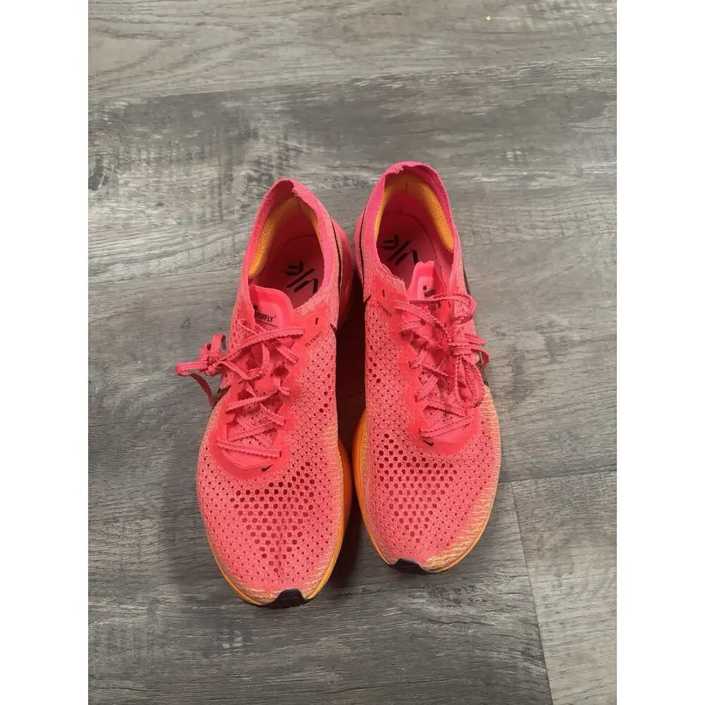 Nike ZoomX Vaporfly Next% 3 Hyper Pink Laser Orange Men's Size 8 DV4129-600